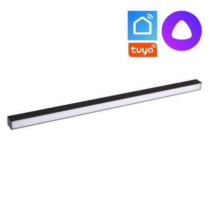 Трековый магнитный светильник Reluce 13003-9.3-001UR magnetic LED20W BK CCT+SMART в современном стиле, цвет черный