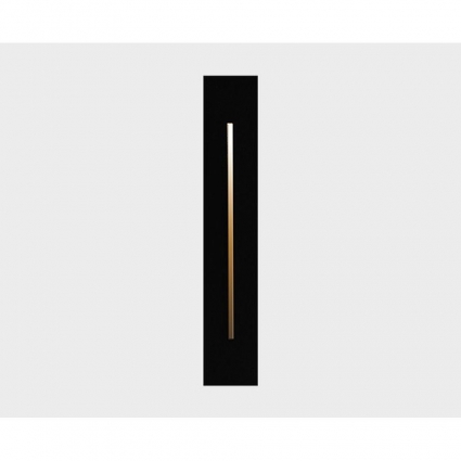 Встраиваемый светодиодный светильник Italline IT06-6040 black 3000K цвет черный