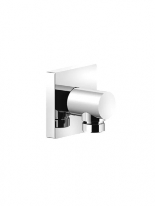 Шланговое подключение Gessi 47369 хром в современном стиле