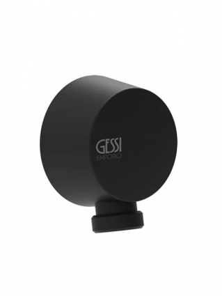 Шланговое подключение Gessi 47269 черный XL (black XL) штанга 6.3 см,  в современном стиле