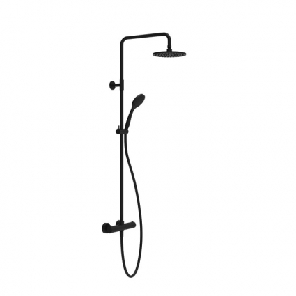 Душевая стойка Gessi 35181 черный XL (black XL) штанга 121.9 см, шланг 150 см