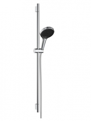 Душевой гарнитур Hansgrohe 28743000 хром штанга 108 см, шланг 160 см