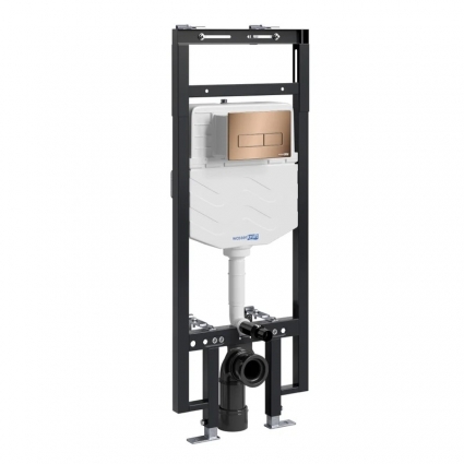 Инсталляция с кнопкой Wasserkraft Динкель (Dinkel) 58TLT.010.ME.RG03