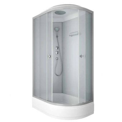 Душевая кабина Niagara Eco E120/80/26L/MT 120х80 см стекло матовое, левая