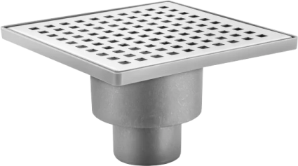 Душевой трап Berges Wasserhaus Trend 091004 14x14, в пол, хром