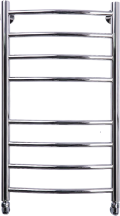 Полотенцесушитель водяной Comfysan Noumi W-8 80х40 80x45 см, хром, лесенка