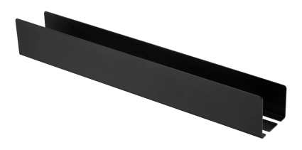 Полка для душа Boheme Free 10967-B подвесная, черная (black), с крючками в современном стиле
