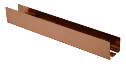 Полка для душа Boheme Free 10967-BRB подвесная, брашированная бронза (brushed bronze), с крючками в современном стиле