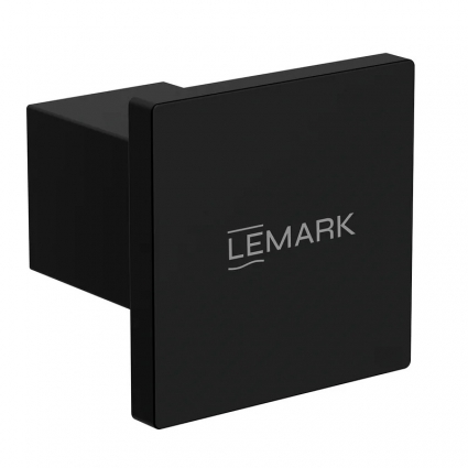 Крючок для полотенец Lemark Валдай, сталь, матовый черный