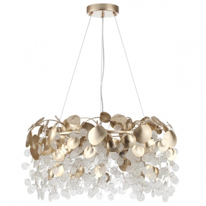 Подвесная люстра Odeon Light Coins Classic 5104/8 в стиле модерн, мощность 320 Вт