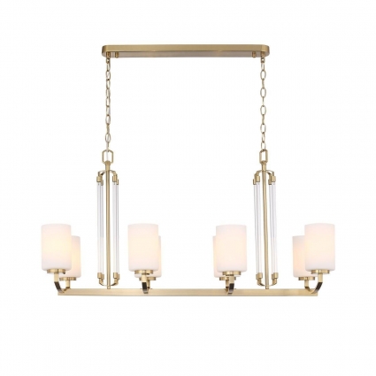Подвесная люстра ST Luce Opalus SL1403.333.08 в классическом стиле, цвет белый