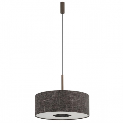 Подвесная люстра Nowodvorski Santana M Black 11659 в стиле лофт, цвет черный