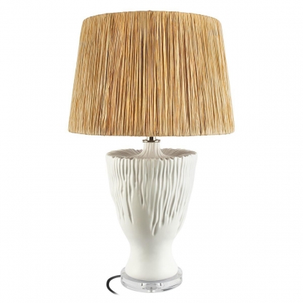 Настольная лампа Loft IT Raffia 10497T цвет коричневый, мощность 60 Вт