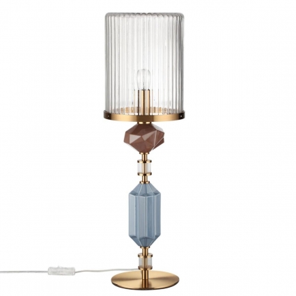 Настольная лампа Odeon Light Terra Modern 5414/1T цвет бронза, мощность 40 Вт