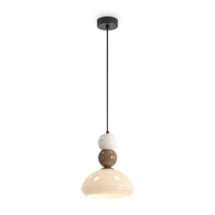 Подвесной светильник Freya Modern Globo FR5628PL-01BGW1 цвет белый, мощность 60 Вт