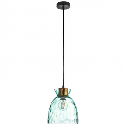 Подвесной светильник Lightstar Nubella 806114 в стиле арт-деко, цвет зеленый
