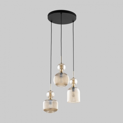 Подвесной светильник TK Lighting 11041 Sophia Cognac a071824 в стиле арт-деко, цвет бежевый