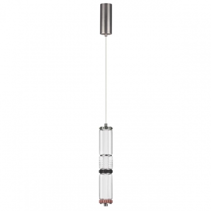 Подвесной светильник Odeon Light Collier L-Vision 5456/12L цвет никель