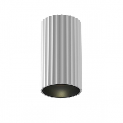 Потолочный светильник Maytoni Technical Ceiling Calipso TR218-1-GU10-BK в современном стиле, цвет белый