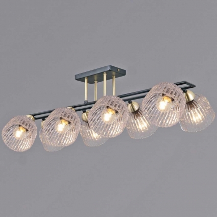Потолочный светильник Illumico IL0794-8CSQ-25BKAB ELITE цвет прозрачный, мощность 320 Вт