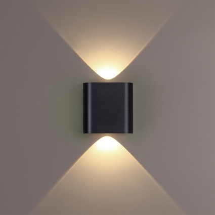Настенный светильник Odeon Light Magnum Hightech 7191/2WL в стиле Хай-тек, цвет черный