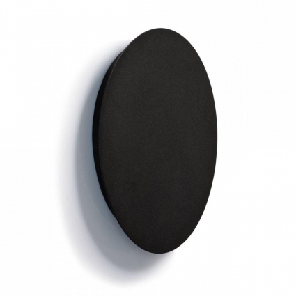 Настенный светильник Nowodvorski Ring Led M Black 7635 в современном стиле, цвет черный