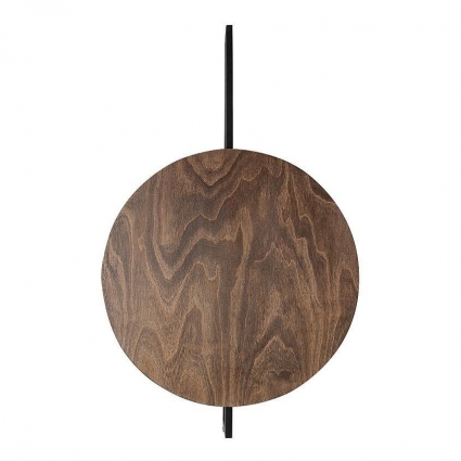 Настенный светильник Nowodvorski Sunset B Dark Wood/Black 7655 в стиле лофт, цвет коричневый