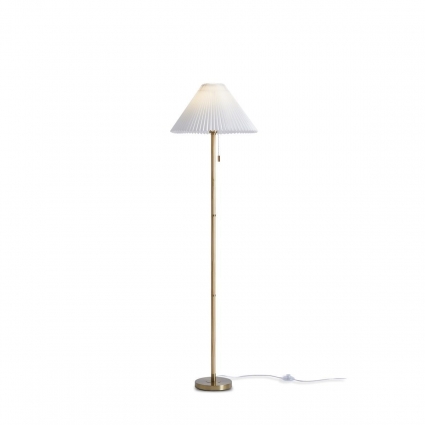 Торшер Freya Modern Kinsley FR5533FL-01BS цвет белый, мощность 60 Вт