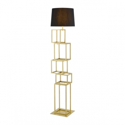 Торшер Lussole Woodruff LSP-5023 цвет черный, мощность 40 Вт