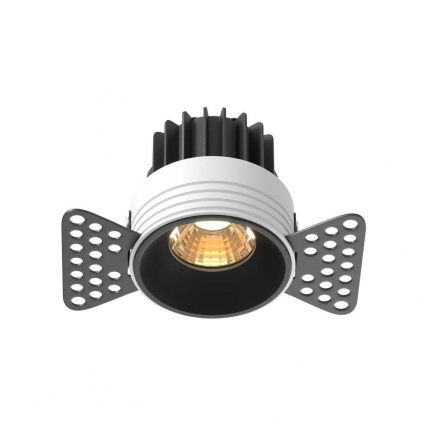 Встраиваемый светильник Maytoni Technical Downlight Round DL058-7W2.7K-TRS-B цвет черный