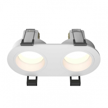 Встраиваемый светильник Maytoni Technical Downlight Share DL126-02-GU10-W цвет белый, мощность 20 Вт