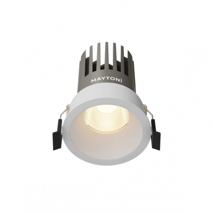 Встраиваемый светильник Maytoni Technical Downlight Dip DL117-15W-3K-W цвет белый