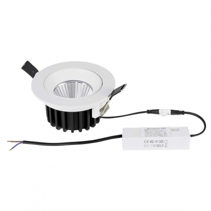 Встраиваемый светильник Lightstar Soffi Ip65 212446IP65 в классическом стиле, цвет белый