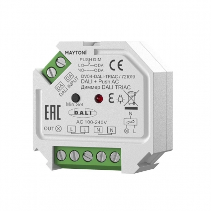 Диммер Maytoni Lighting control DALI 721019 цвет белый, мощность 400 Вт