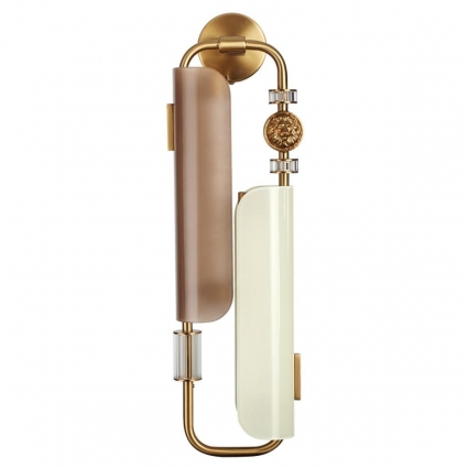 Бра Odeon Light Lion Modern 5467/10WL в стиле модерн, цвет коричневый