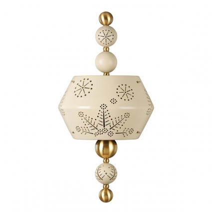 Бра Odeon Light Karelia Pendant 5444/1WA цвет бежевый, мощность 80 Вт