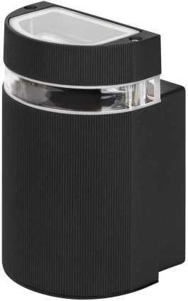 Светильник уличный настенный ЭРА «Адрия» GBW-102-BL-0160 230В 1хGU10 IP54 вверх черный Б0069593 цвет черный