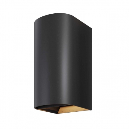 Уличный настенный светильник Maytoni Outdoor Drape O526WL-L20B3K цвет черный