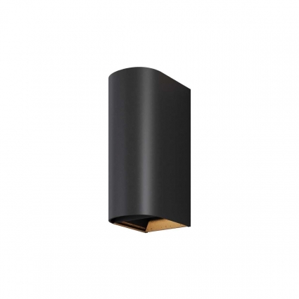 Уличный настенный светильник Maytoni Outdoor Drape O526WL-L10B3K цвет черный