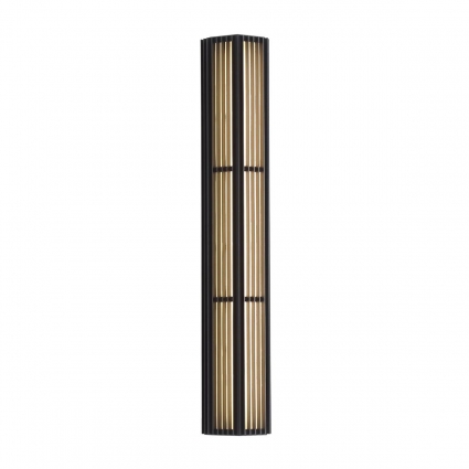 Уличный настенный светильник Favourite Trellis 4824-3W цвет черный, мощность 40 Вт
