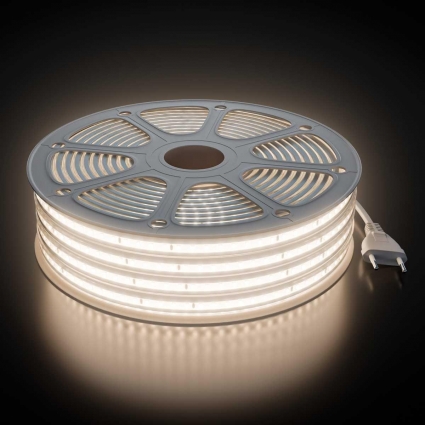 Комплект светодиодной влагозащищенной ленты Apeyron 10W/m 120LED/m 2835SMD белый 15M 10-144 цвет белый, мощность 150 Вт