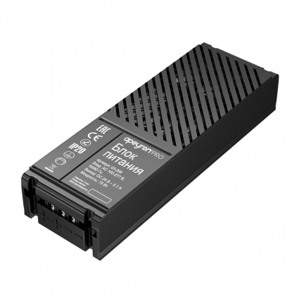 Блок питания Apeyron PRO 24V 75W IP20 03-206 цвет черный