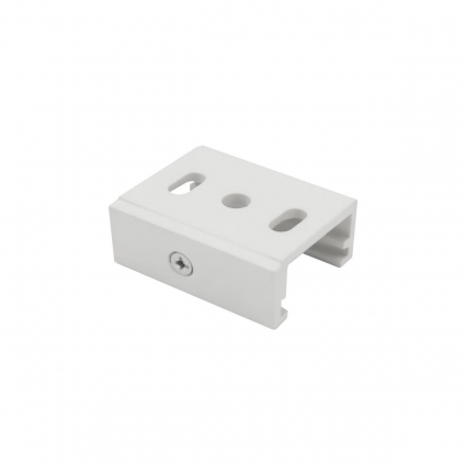 Скоба крепежная тип D к треку 5040xx-(F)/(R) Lightstar Quattro 504196-00 в стиле Хай-тек, цвет белый