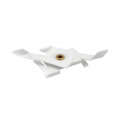 Фиксатор трека к потолку тип G к треку 5040xx-(F)/(R) Lightstar Quattro 504196-02 в стиле Хай-тек, цвет белый