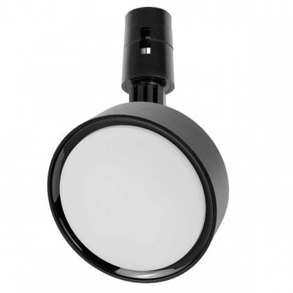 Трековый светильник Lightstar Due Hermes 210547 в стиле лофт, цвет черный