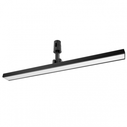 Трековый светильник Lightstar Due Hermes 270347 в стиле лофт, цвет черный