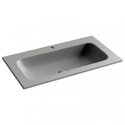 Ceramica Nova Раковина мебельная Grace с отверстием под смеситель, 810*457*137мм, антрацит матовый, арт. CN7012MH