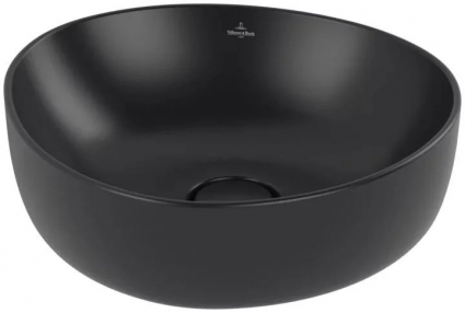 Раковина накладная Villeroy & Boch Antao 40 4A7240R7 черный