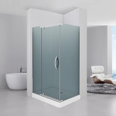 Душевой уголок Alex Baitler AB24120S2 прямоугольный, двери распашные, стекло тонированное