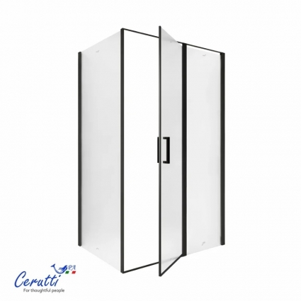 Душевое ограждение Cerutti Spa ВИКТОРИЯ 120BF R (120x90x195) двери распашные, стекло матовое